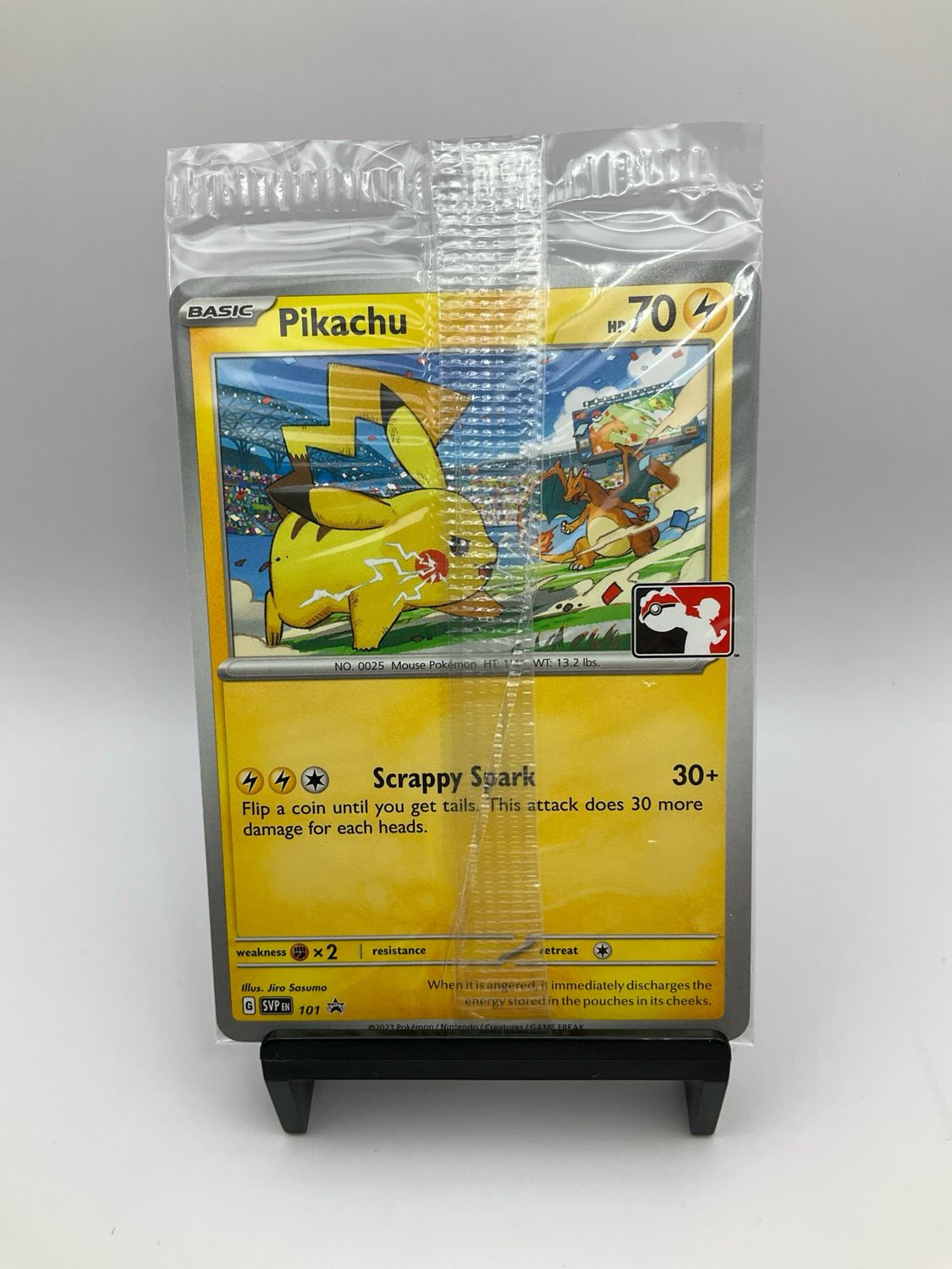 2023 POKEMON SEALED PIKACHU 101 BLACK STAR PROMO