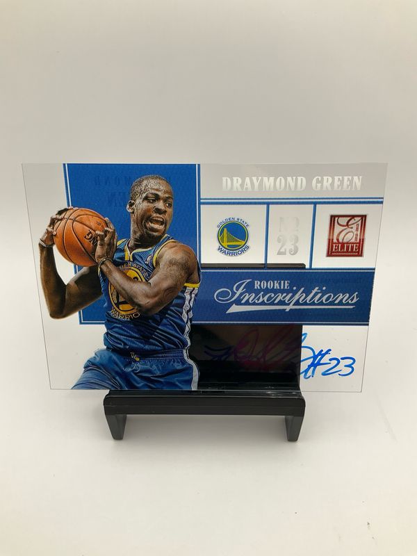 2012/13 ELITE BASKETBALL DRAYMOND GREEN ROOKIE INSCRIPTIONS AUTO