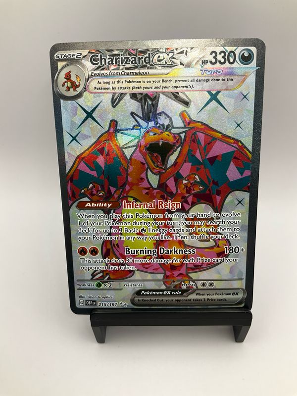 2023 POKEMON CHARIZARD EX 215/197