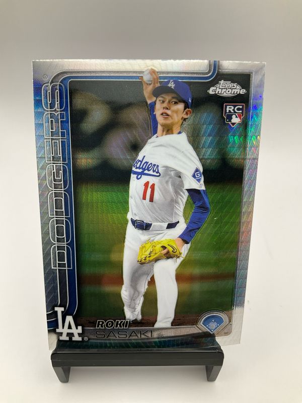2025 TOPPS CHROME  ROKI SASKI