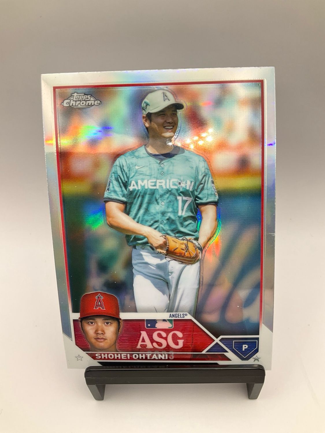 2023 TOPPS CHROME UPDATE SHOHEI OHTANI ALL STAR REFRACTOR ASGC-31