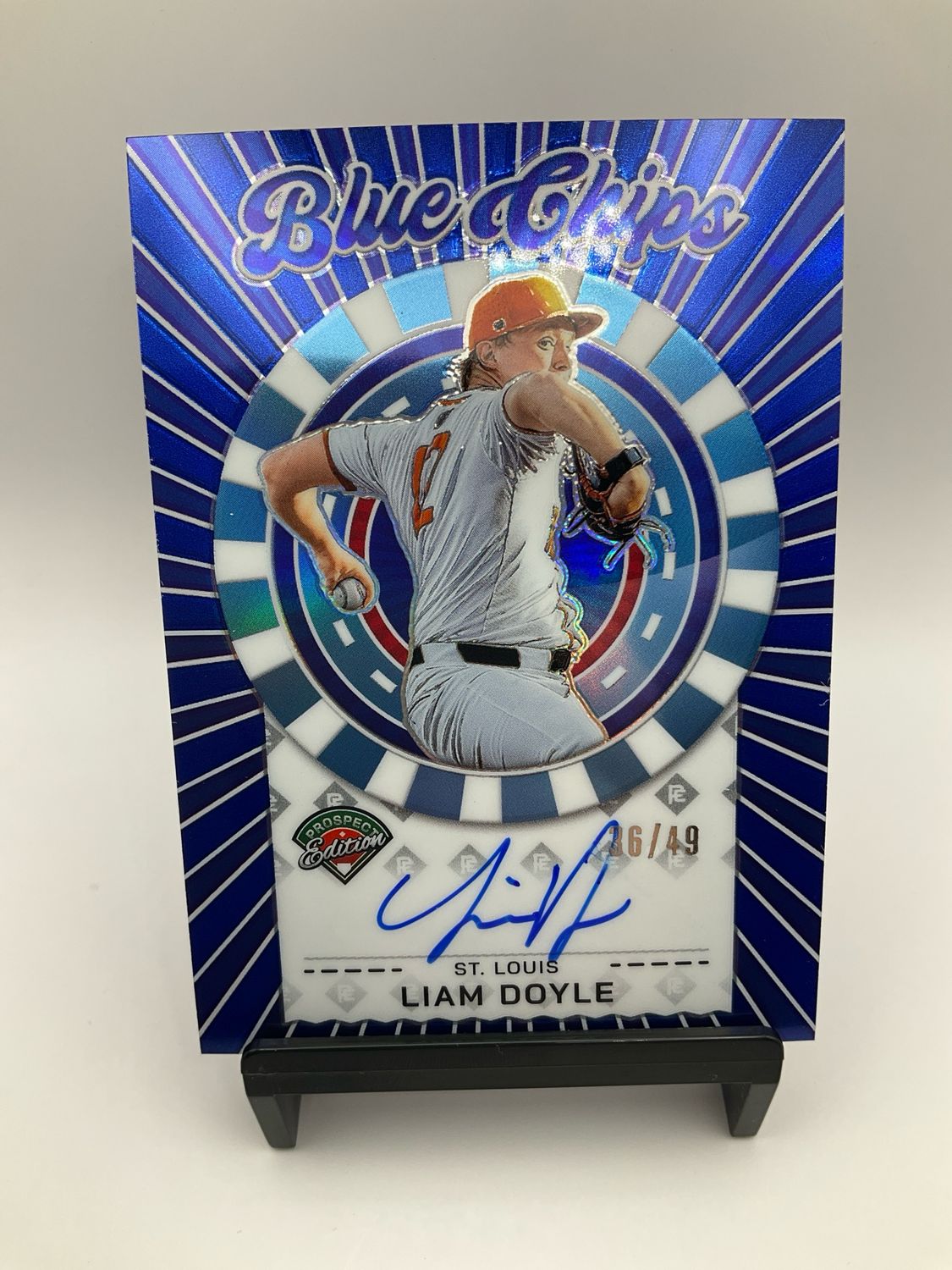 2025 PROSPECT EDITION AUTO LIAM DOYLE /49 BLUE CHIPS BCS-LD