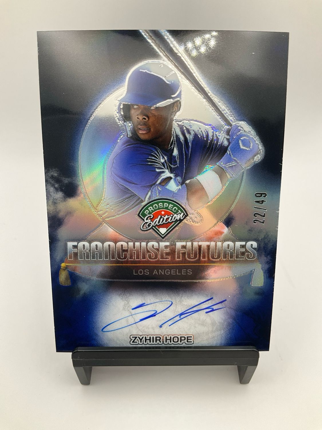 2025 PROSPECT EDITION AUTO ZYHIR HOPE /49 FRANCHISE FUTURES FFS-ZH