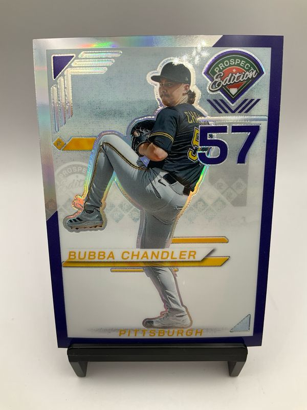 2025 PROSPECT EDITION BUBBA CHANDLER /99 PURPLE 25
