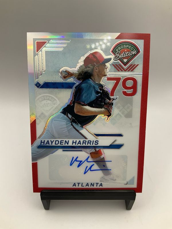 2025 PROSPECT EDITION AUTO HAYDEN HARRIS /199 RED 48