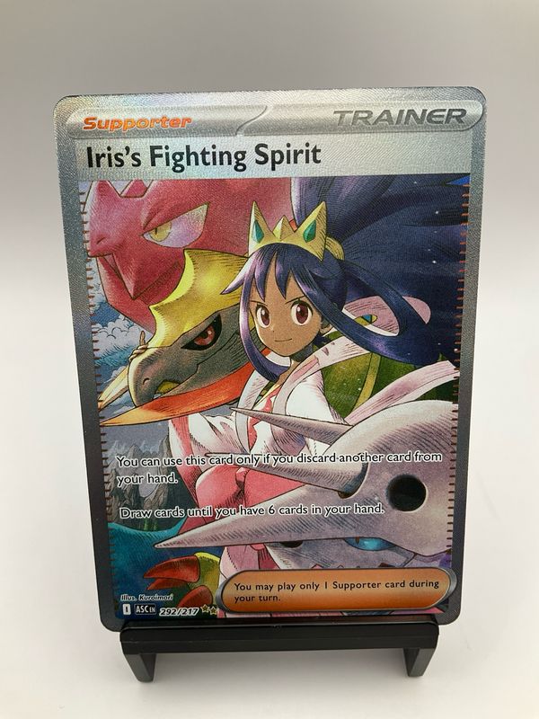 2026 POKEMON IRIS'S FIGHTING SPIRIT SIR 292