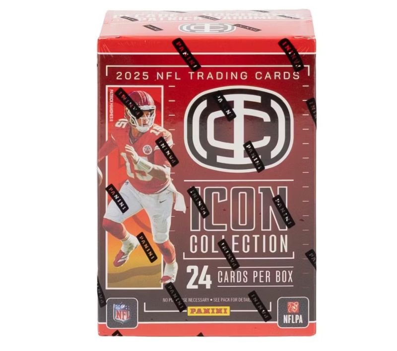 2025 Panini Authentically Mahomes Icon Collection Football Blaster Box