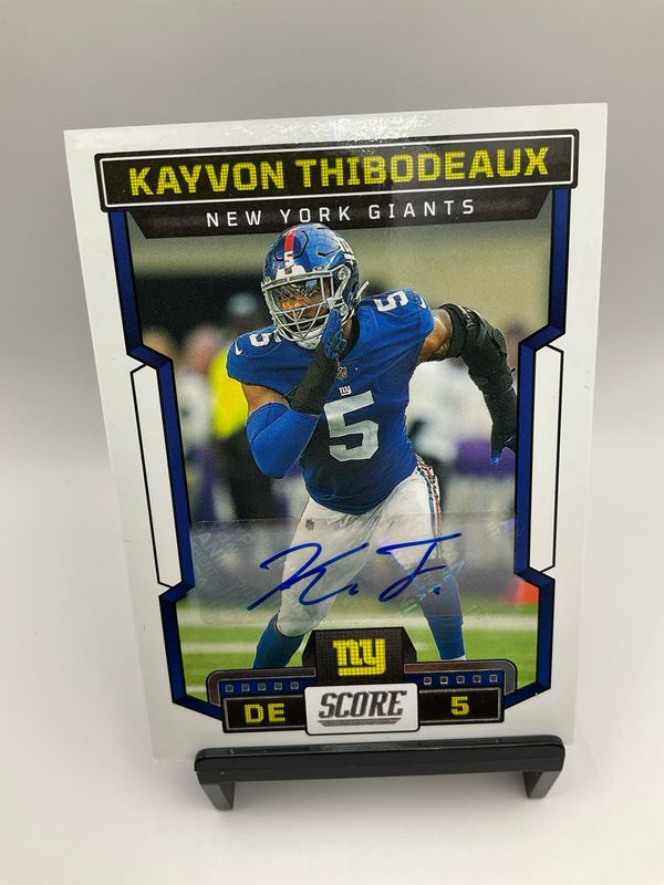 2023 SCORE KAYVON THIBODEAUX AUTO 240