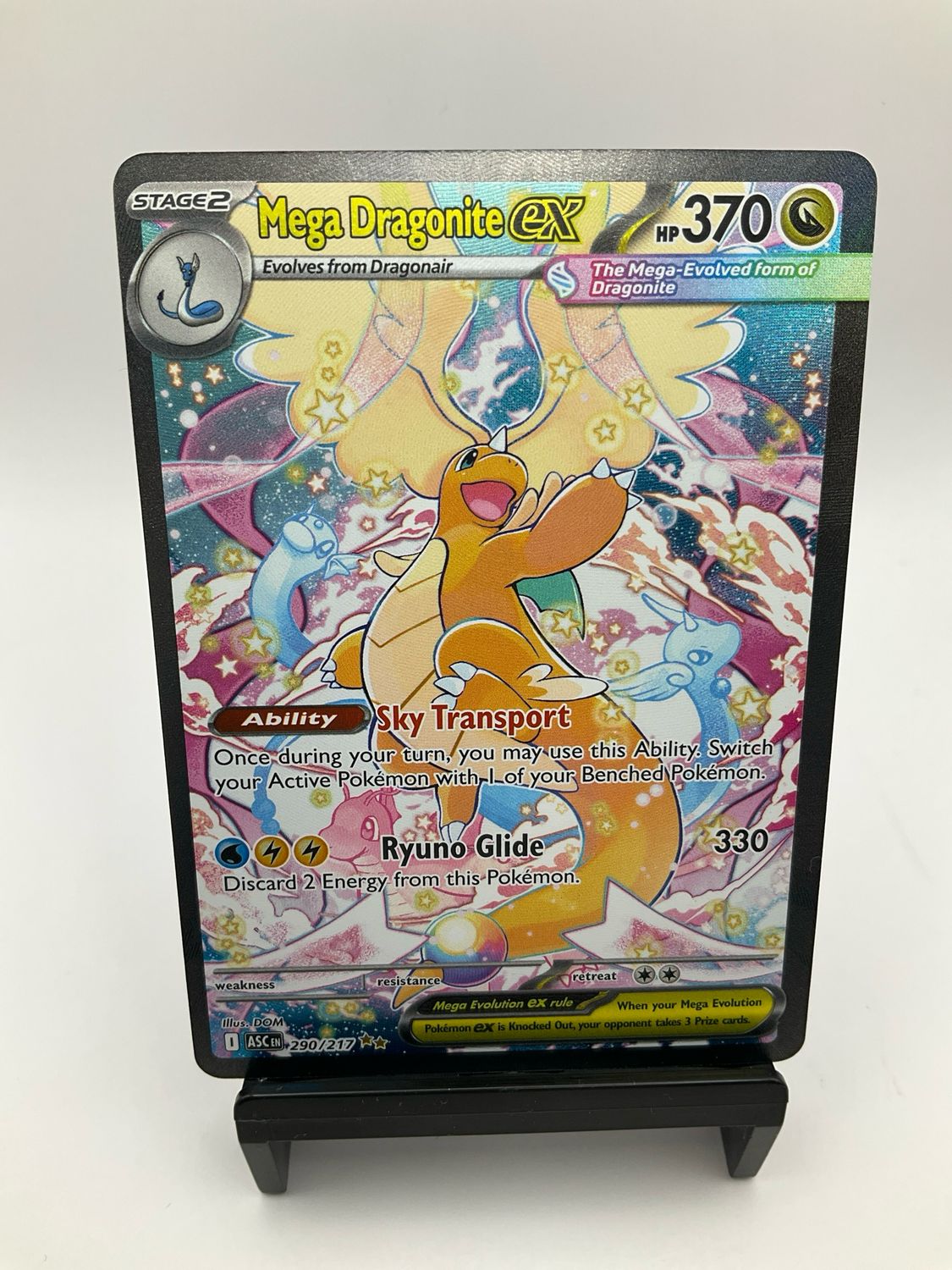 2025 POKEMON MEGA DRAGONITE EX 290/217