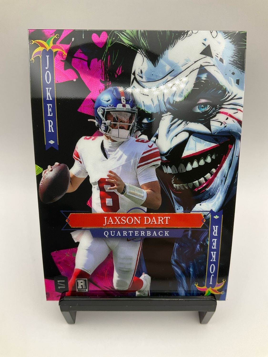 2025 WILD CARD JAXSON DART 1/1 JOKERS WILD SDJWM-JDNF08