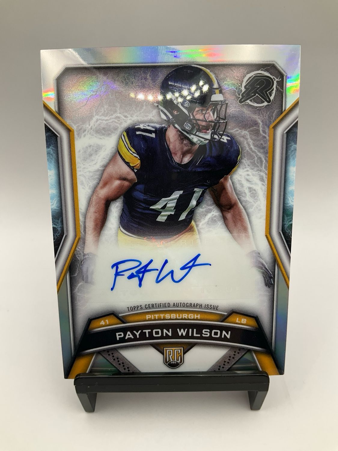 2024 TOPPS RESURGENCE PAYTON WILSON REFRACTOR AUTO RRS-PW