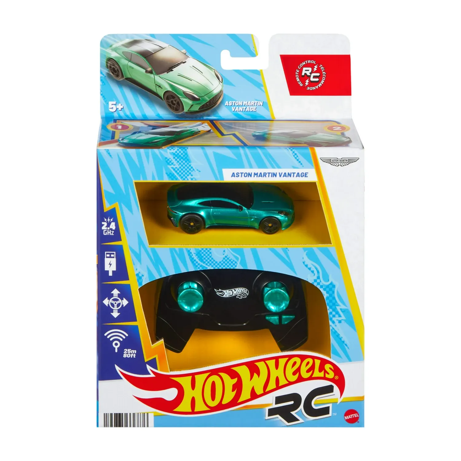 HOT WHEELS RC ASTON MARTIN VANTAGE
