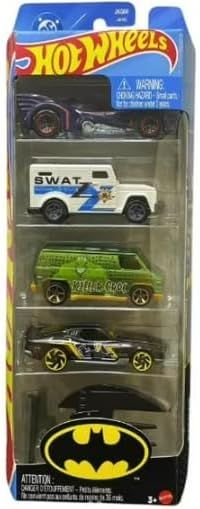 HOT WHEELS BATMAN 5-CAR ASSORTMENT