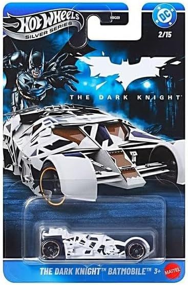 HOT WHEELS SILVER SERIES "THE DARK KNIGHT BATMOBILE" 2/15