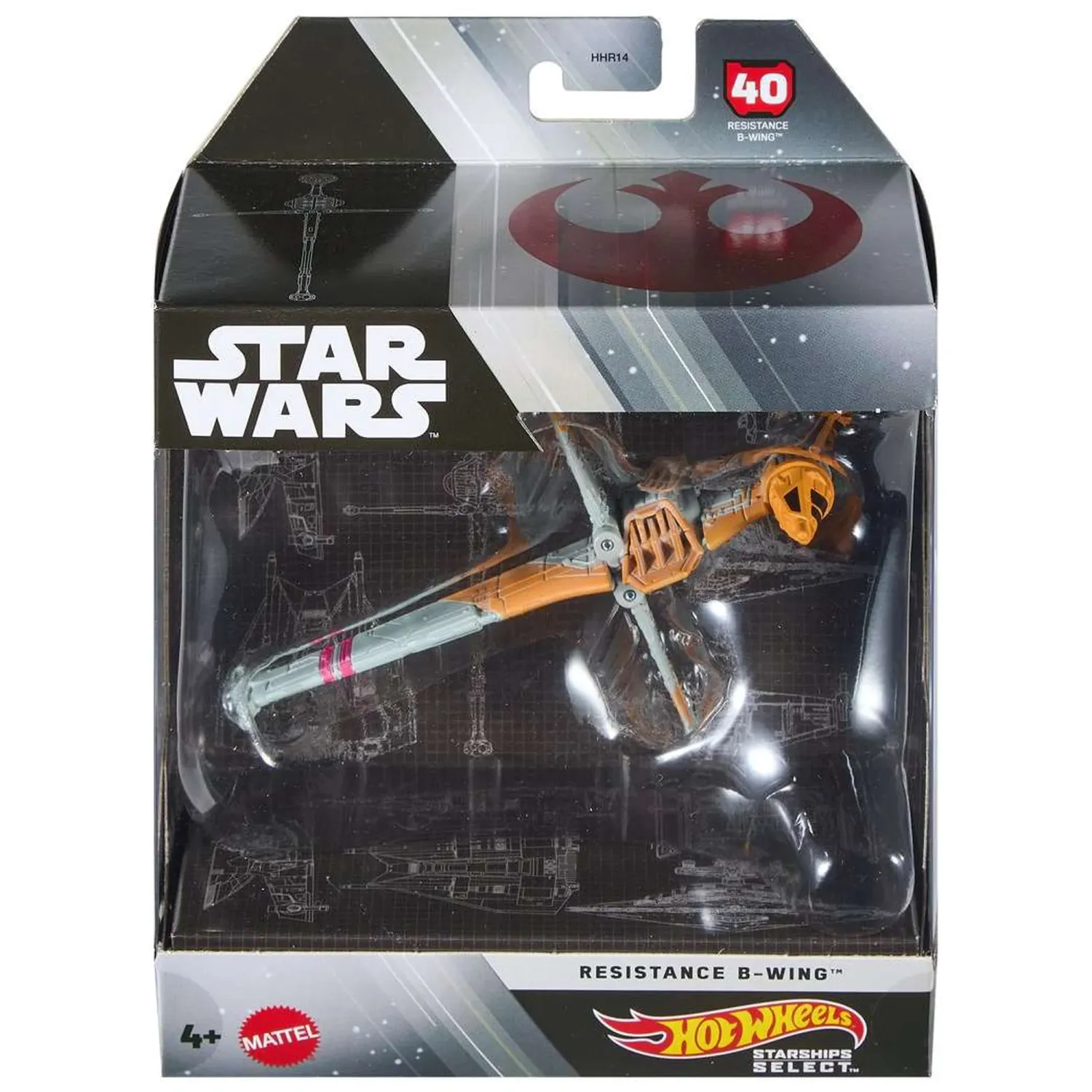 HOT WHEELS STAR WARS "RESISTANCE B-WING"