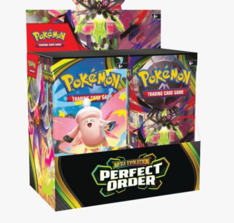 MEGA EVOLUTION PERFECT ORDER BOOSTER BOX