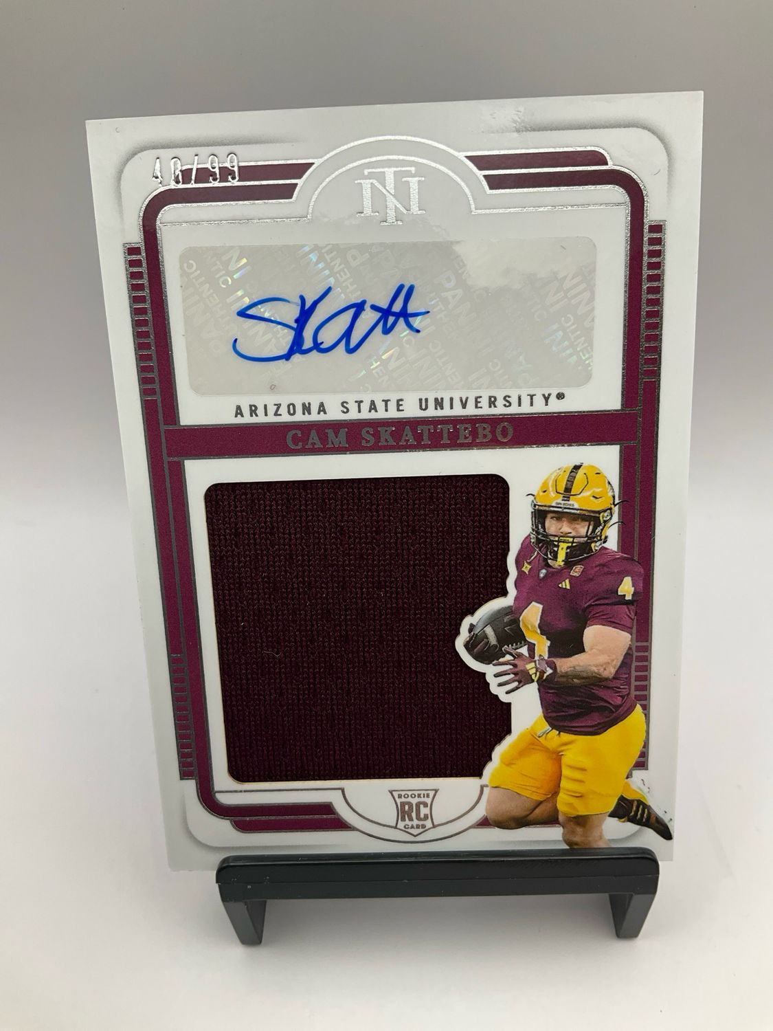 2025 NATIONAL TREASURES COLLEGIATE CAM SKATTEBO /99 RPA RSS-CSO