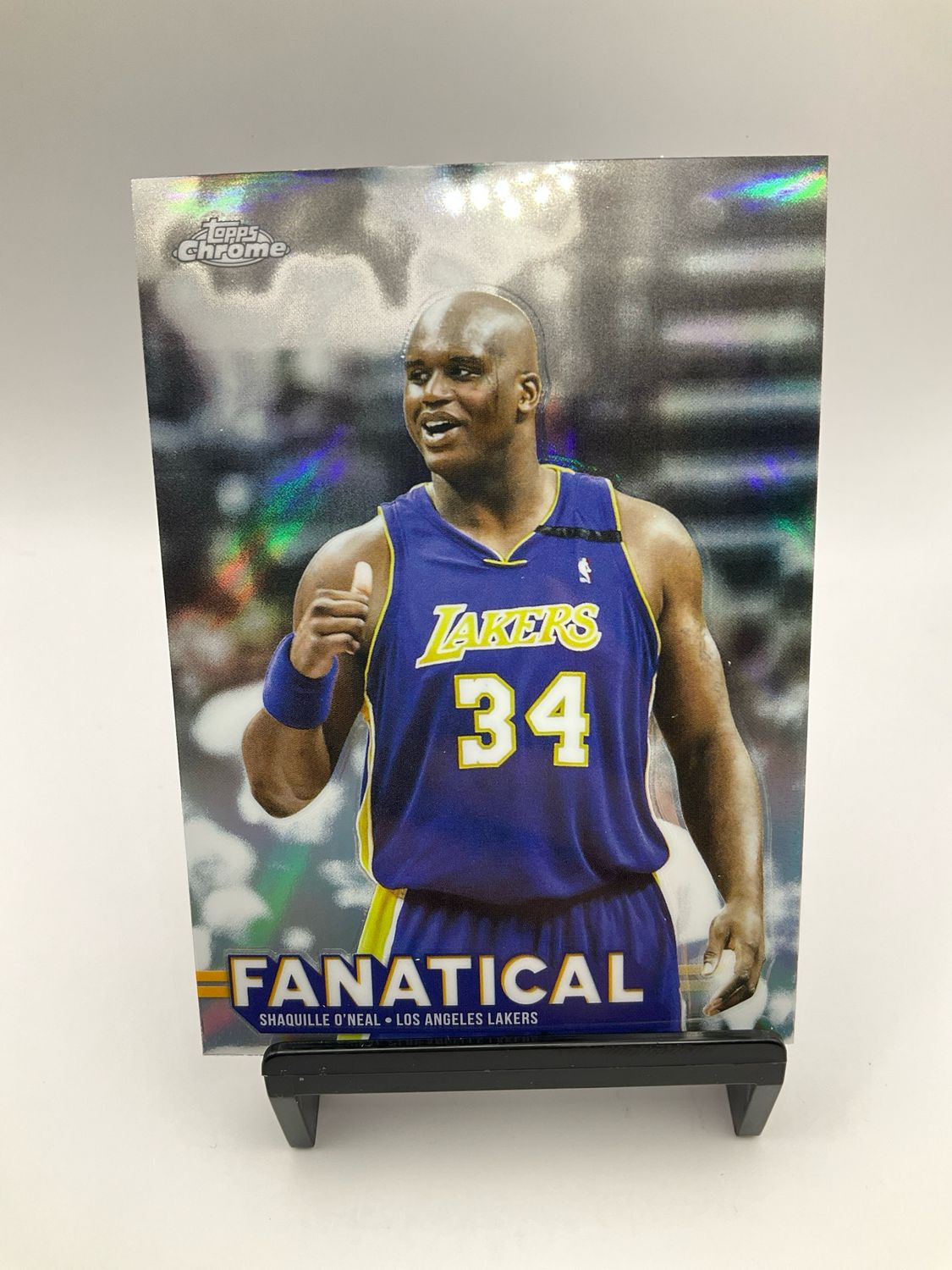 2025 TOPPS CHROME SHAQUILLE O'NEAL FANATICAL SP FAN-16