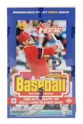 2026 TOPPS HERITAGE HOBBY