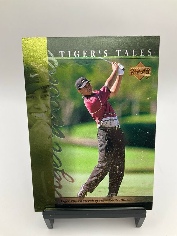 2001 UPPER DECK TIGER WOODS TIGER'S TALES TT20