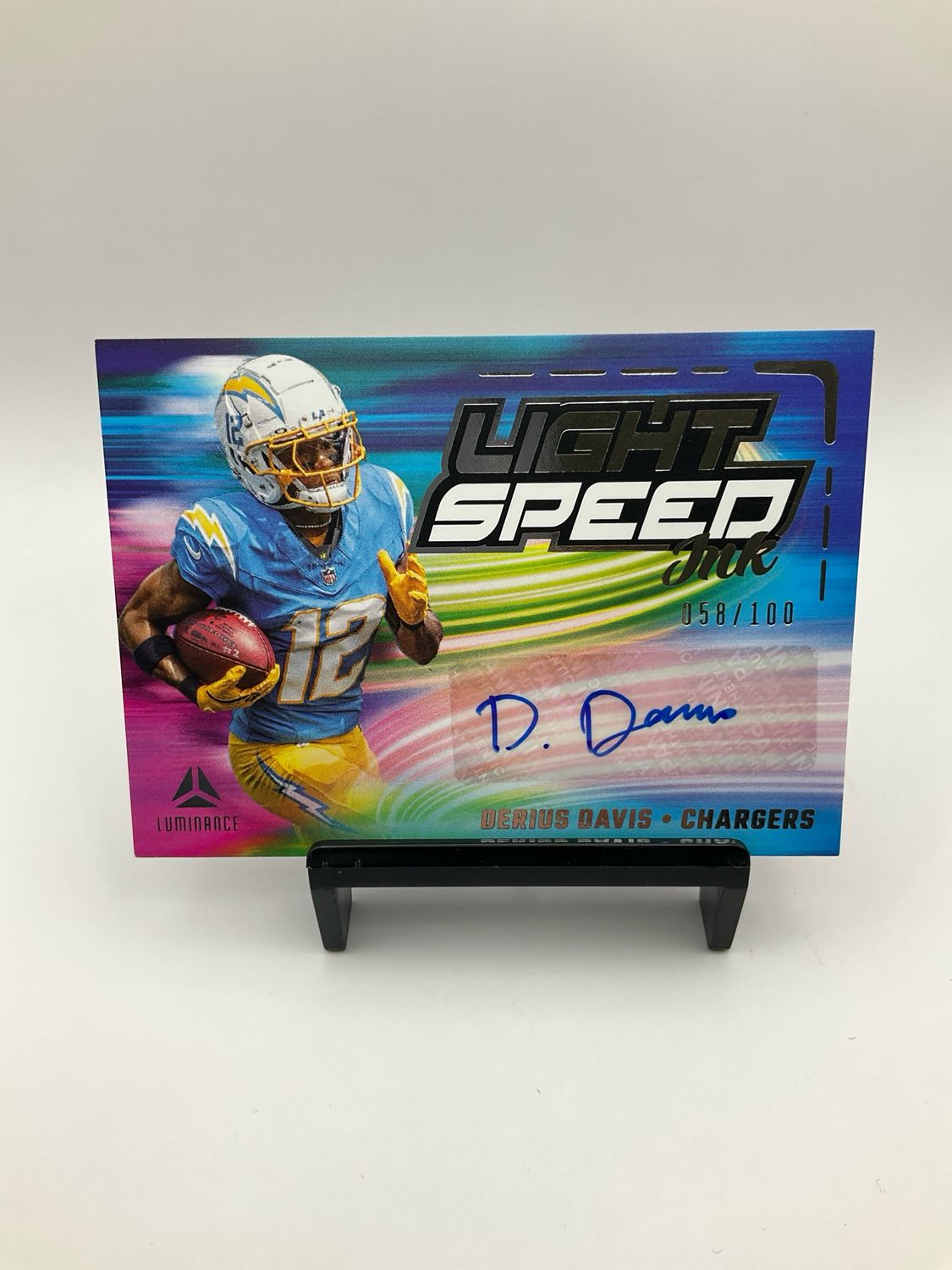 2025 LUMINANCE DERIUS DAVIS /100 LIGHTSPEED INK AUTO LSI-DDA