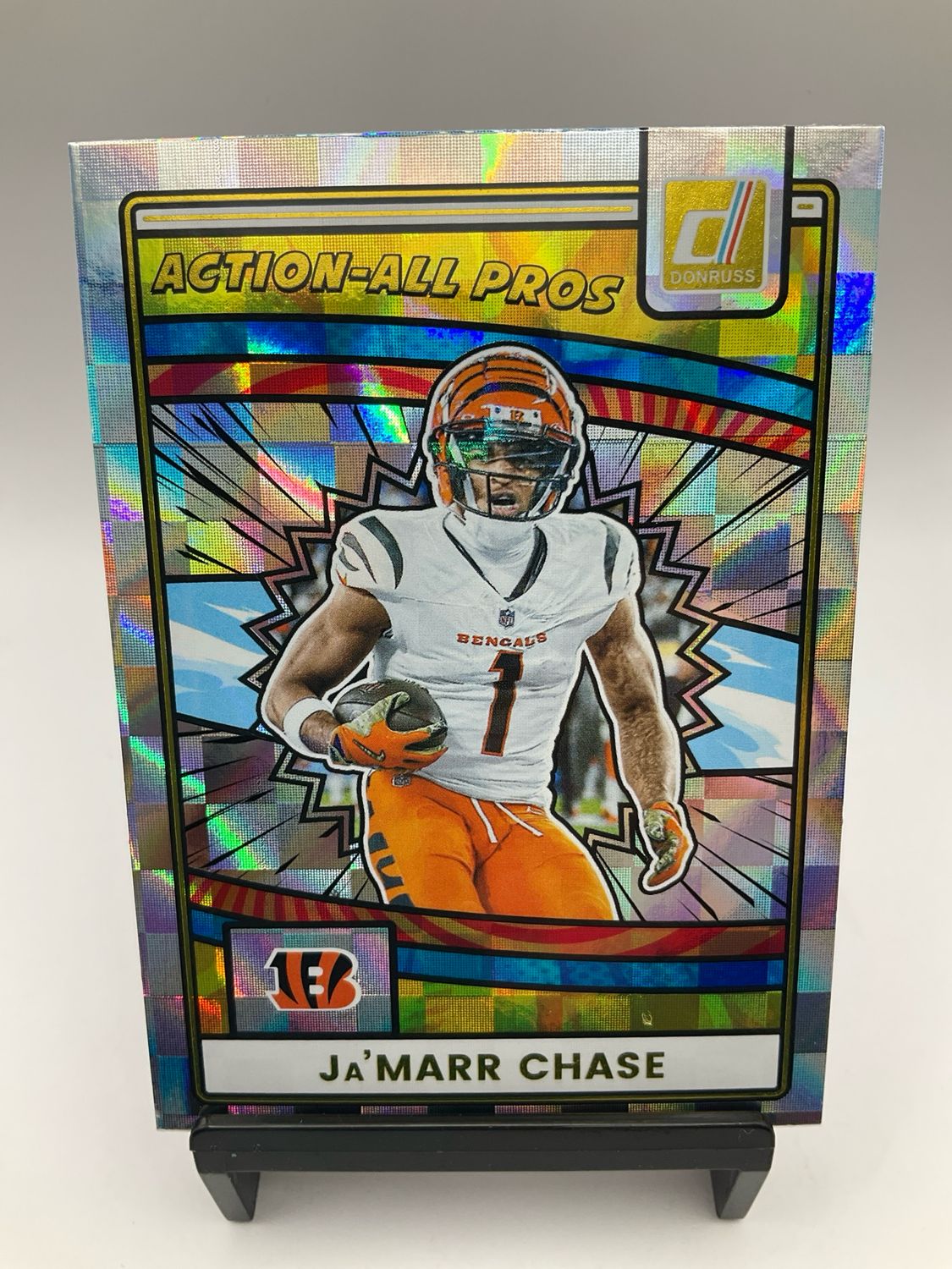 2025 DONRUSS JA'MARR CHASE ACTION ALL PROS SILVER PANDORA