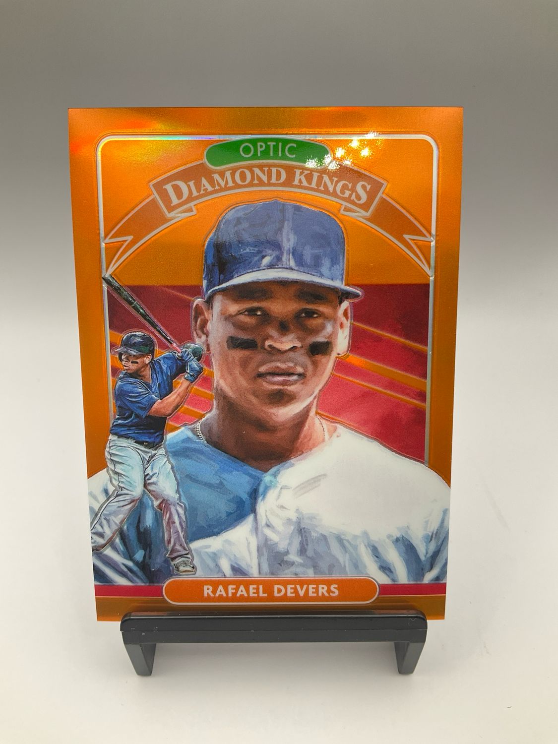 2020 DONRUSS OPTIC RAFAEL DEVERS ORANGE 93/100