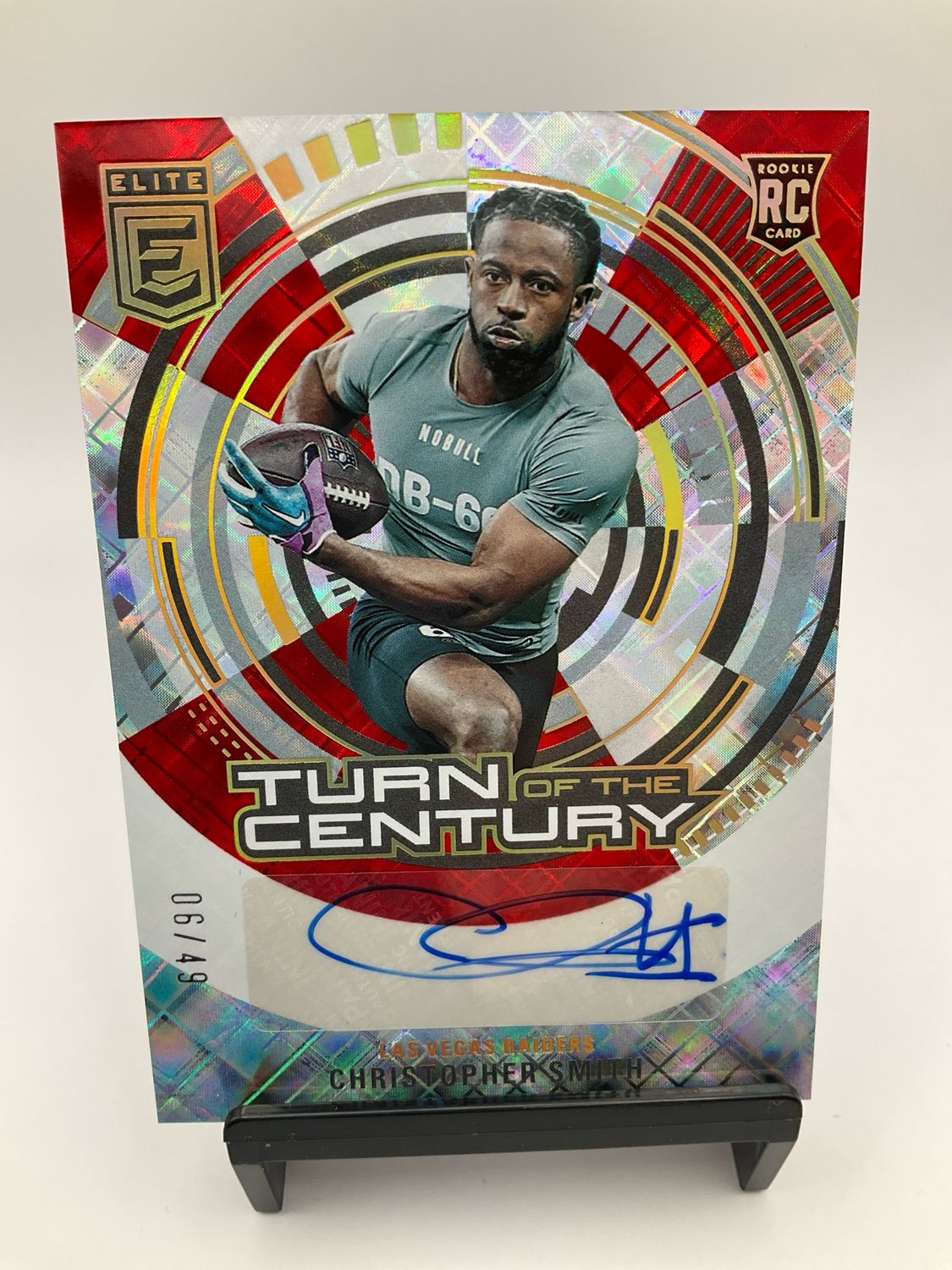 2023 DONRUSS ELITE TURN OF THE CENTURY CHRISTOPHER SMITH AUTO 6/49