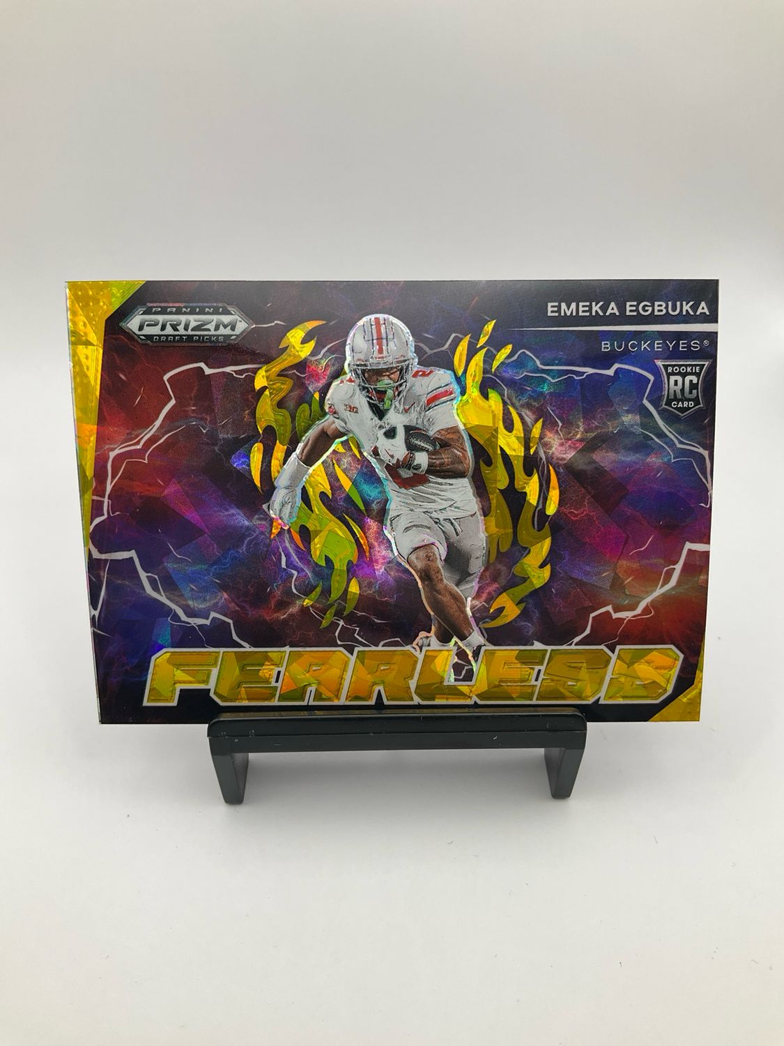 2025 PRIZM DRAFT EMEKA EGBUKA FEARLESS F-EEA