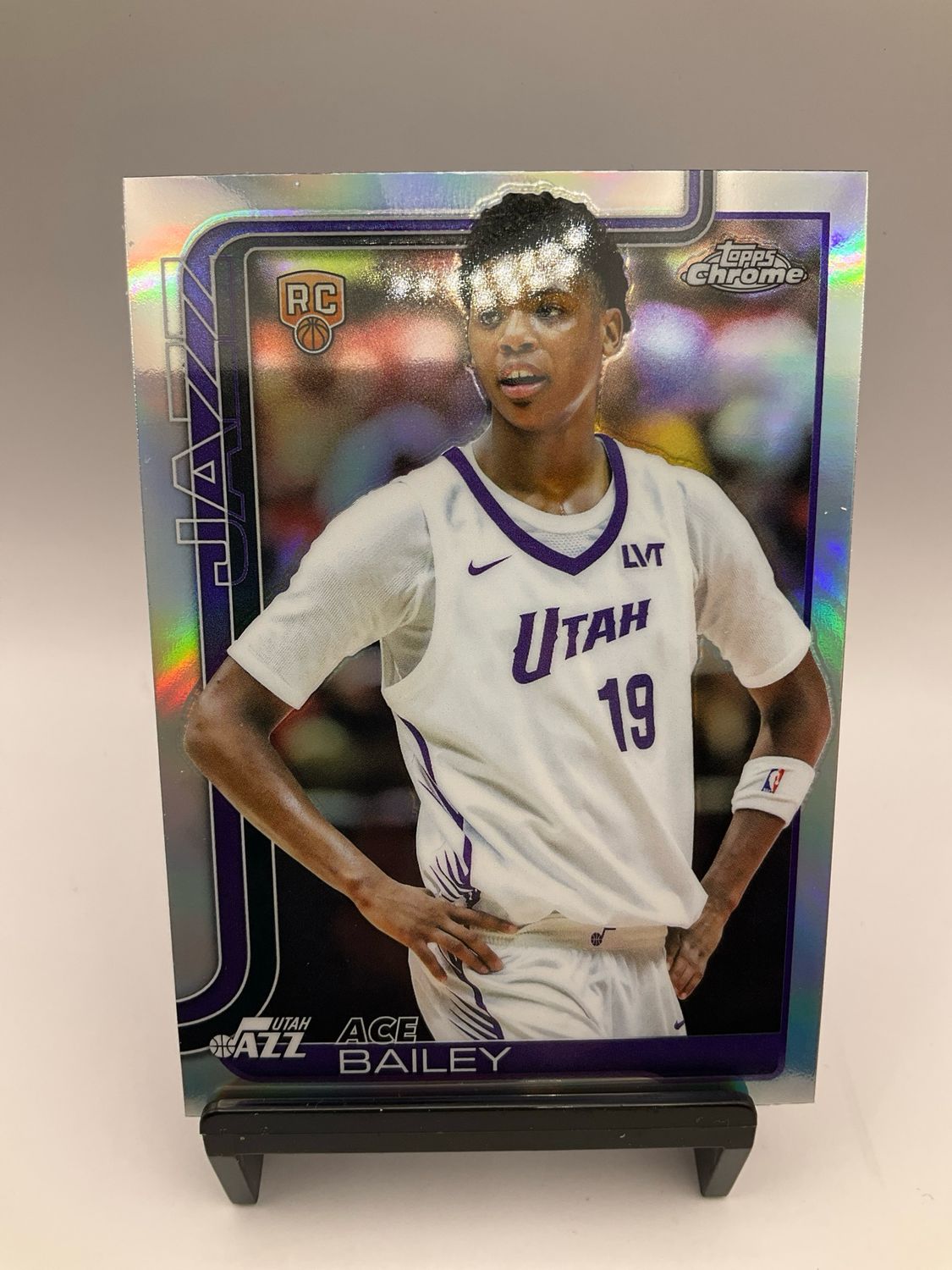2025 TOPPS CHROME ACE BAILEY SILVER