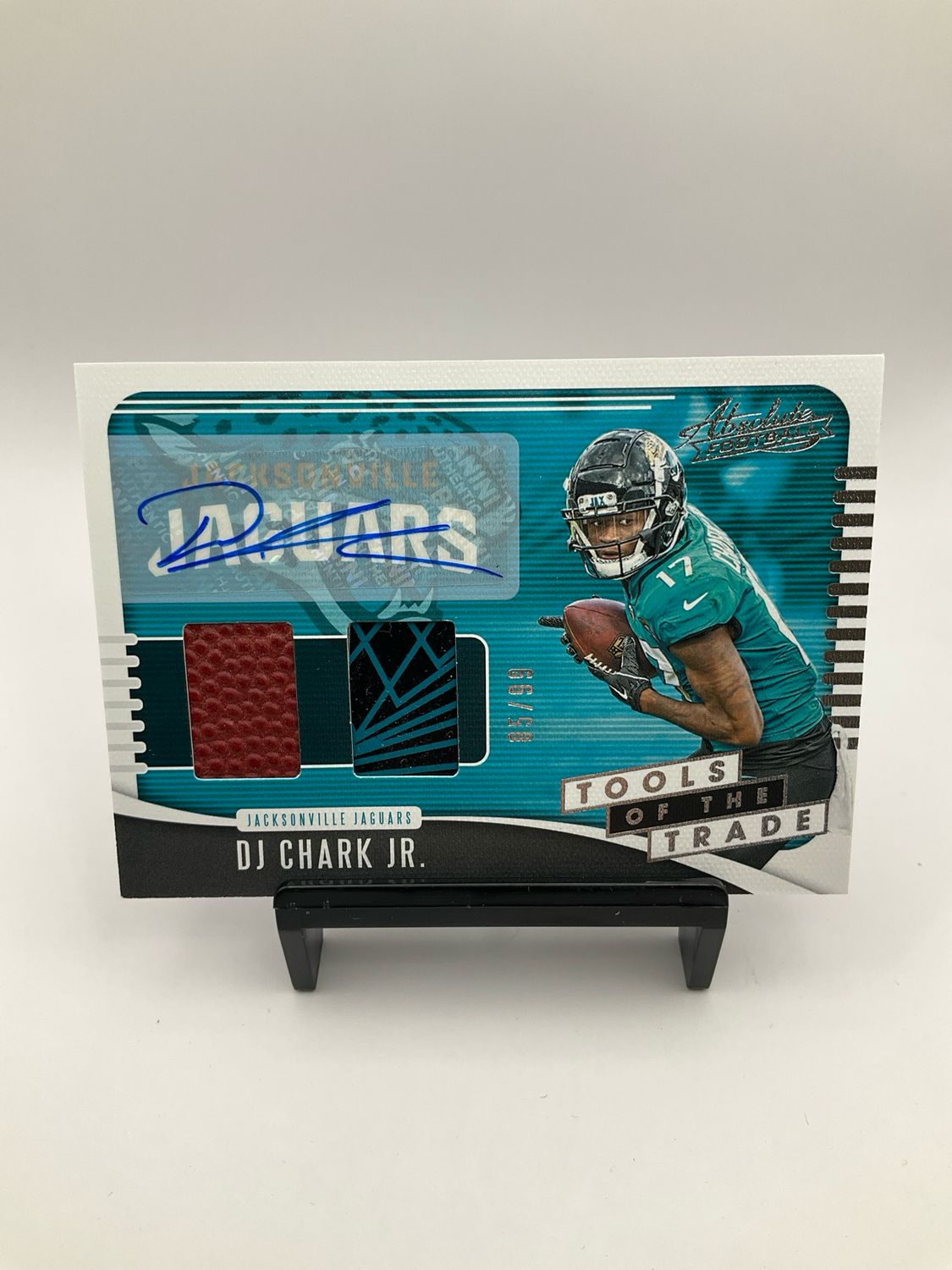 2019 ABSOLUTE DJ CHARK JR PATCH AUTO 05/99 TTD-DC