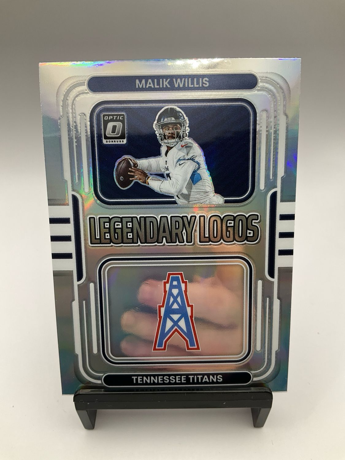 2022 DONRUSS MALIK WILLIS LEGENDARY LOGOS LL-2