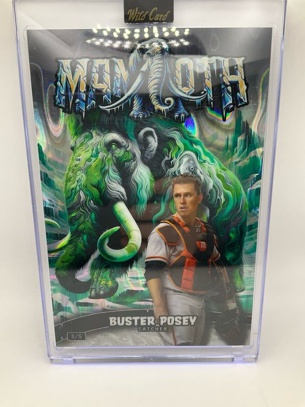 2024 WILDCARD BUSTER POSEY MAMMOTHA 3/5