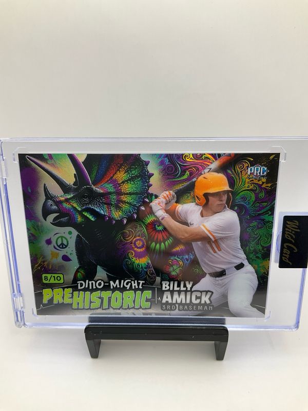 2024 WILD CARD PRE HISTORIC BILLY AMICK 8/10