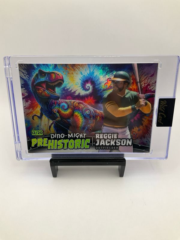 2024 WILD CARD PRE HISTORIC REGGIE JACKSON 12/20