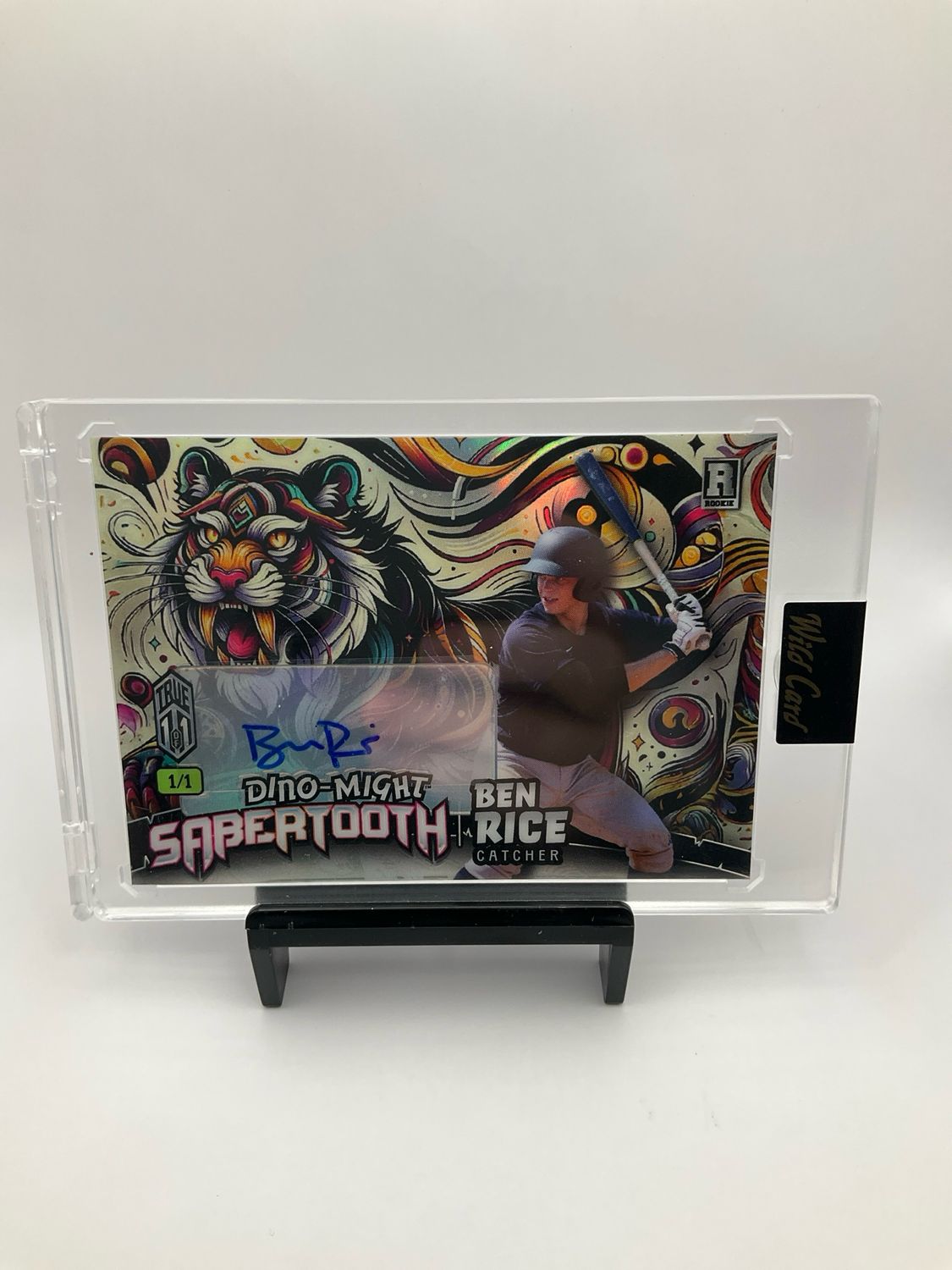 2024 WILD CARD PRE HISTORIC BEN RICE AUTO 1/1