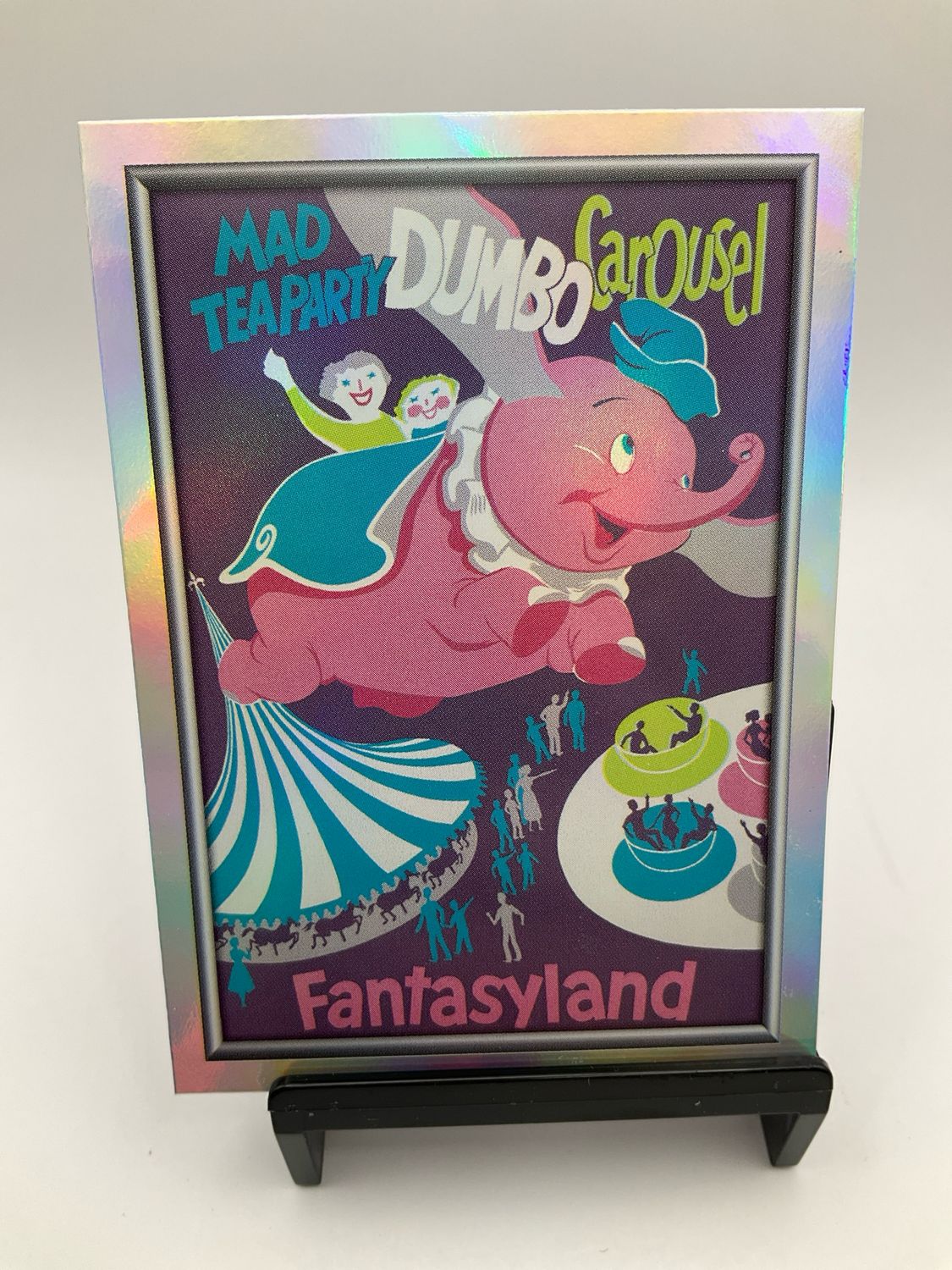 2025 TOPPS DISNEY 70TH ANNIVERSARY MAD TEA PARTY MOVIE POSTER P-2