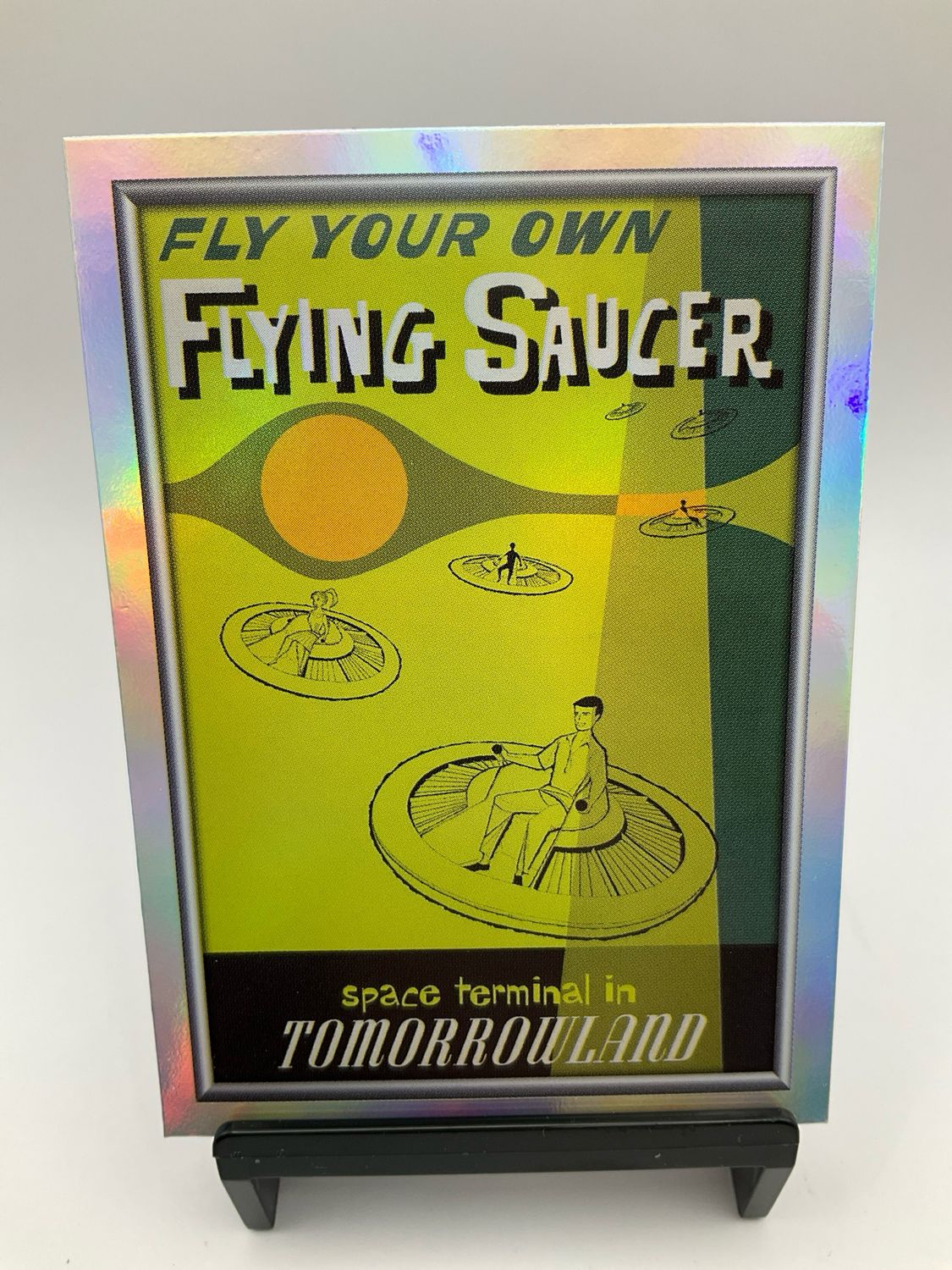 2025 TOPPS DISNEY 70TH ANNIVERSARY FLYING SAUCER MOVIE POSTER P-11