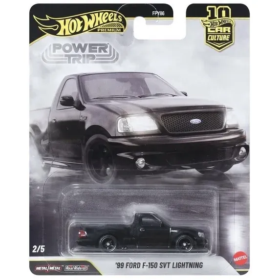 HOT WHEELS CAR CULTURE '99 FORD F-150 SVT LIGHTNING 2/5