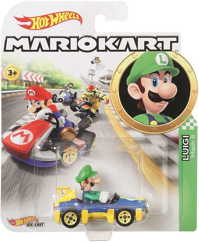 HOT WHEELS MARIOKART LUIGI