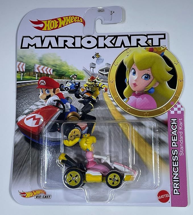 HOT WHEELS MARIOKART PRINCESS PEACH