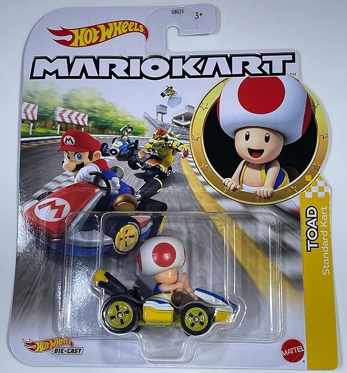 HOT WHEELS MARIOKART TOAD