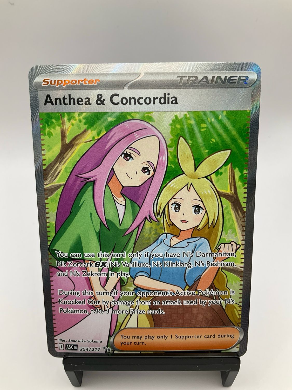 2026 POKEMON ANTHEA &amp; CONCORDIA FULL ART 254/217