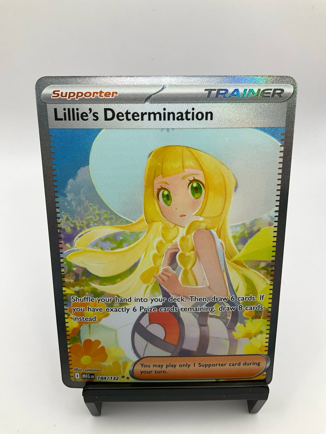 2025 POKEMON LILLIE'S DETERMINATION SIR 184/132