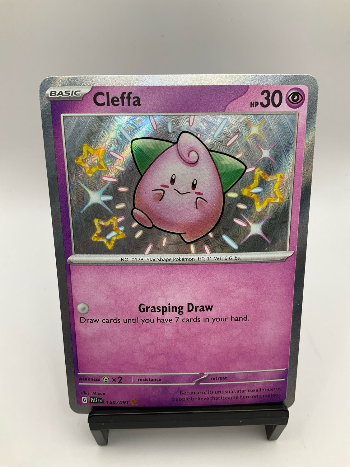 2024 POKEMON CLEFFA BABY SHINY 150/91
