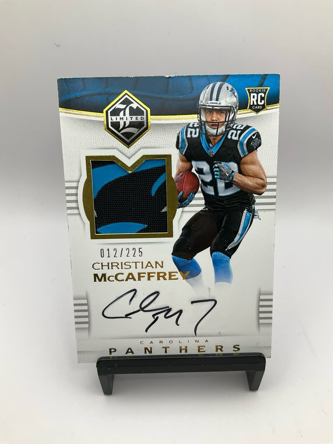 2017 LIMITED CHRISTIAN MCCAFFREY RPA NO.107 012/225
