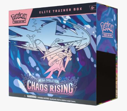 MEGA EVOLUTION CHAOS RISING ELITE TRAINER BOX