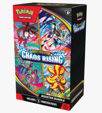 MEGA EVOLUTION CHAOS RISING BOOSTER BUNDLE