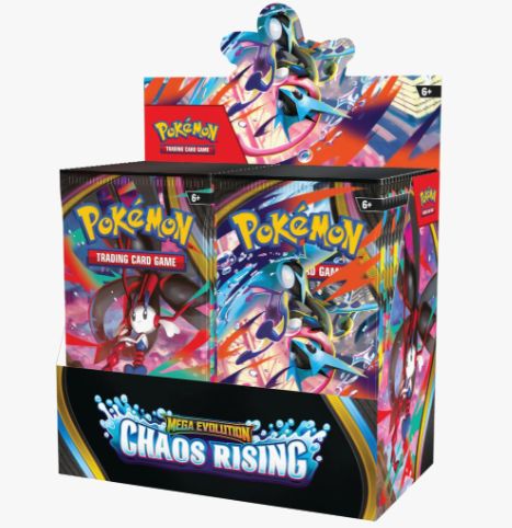 MEGA EVOLUTION CHAOS RISING BOOSTER