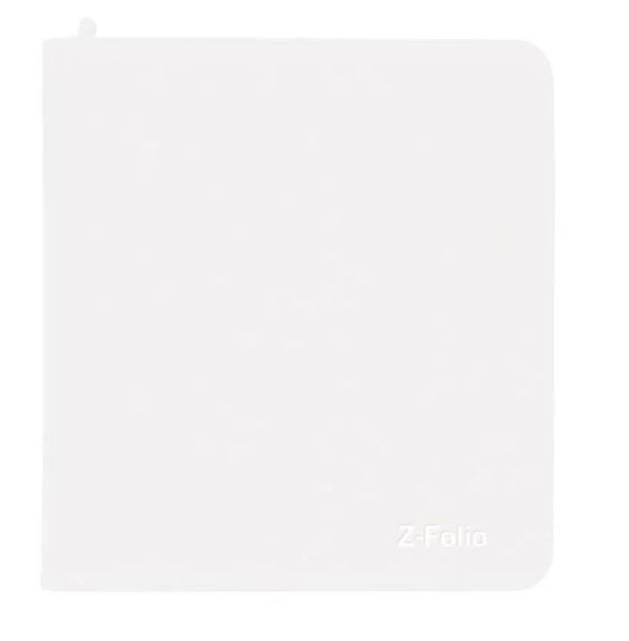 Z FOLIO 12 POCKET BINDER WHITE
